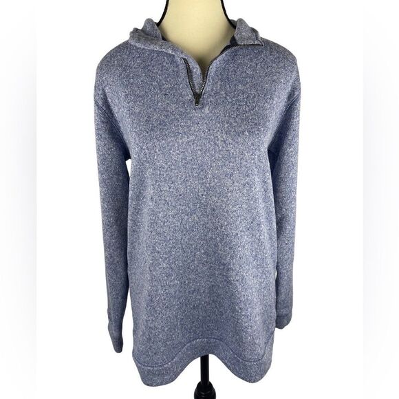 Old Navy Women Activewear Mock Neck 1/4 Zip Up Fleece Pullover Sweater Size: XXL - Picture 1 of 7